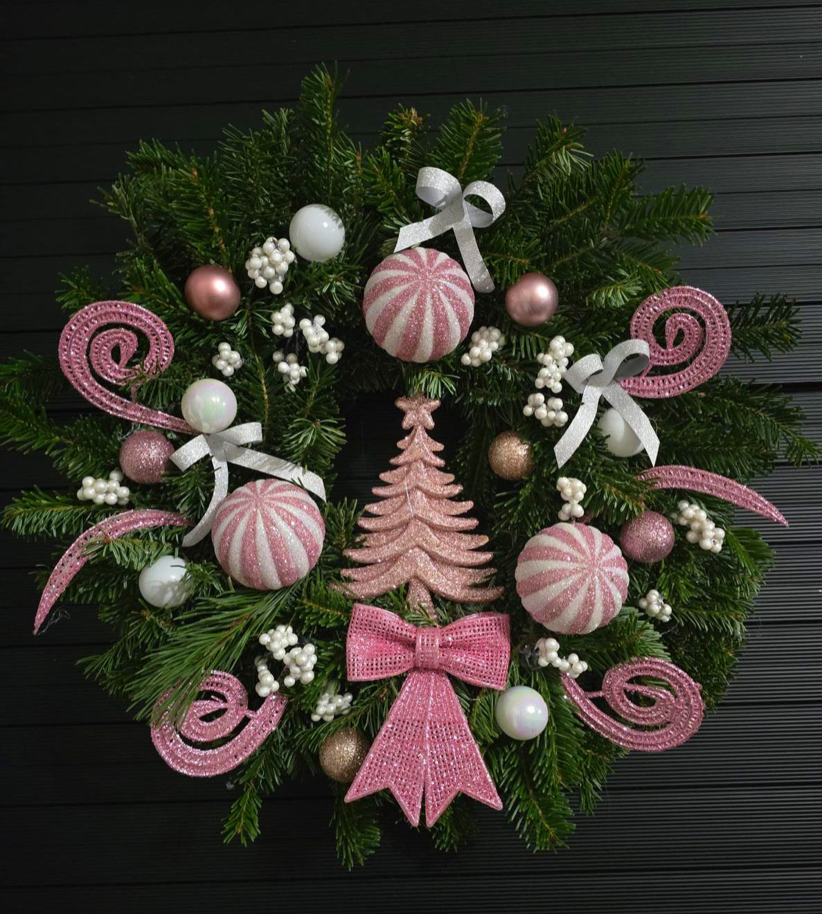 Natural Christmas wreath