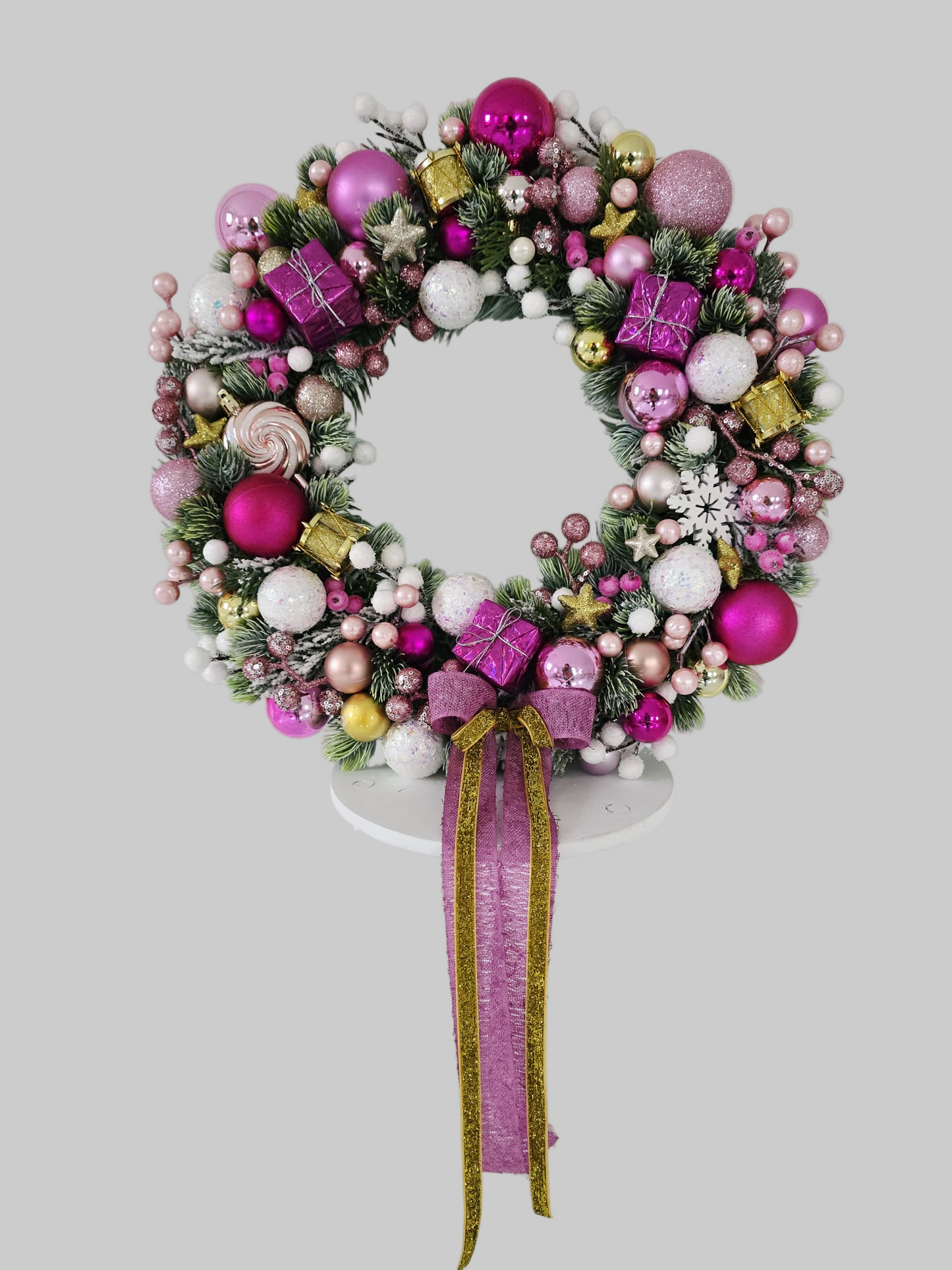 Colourful Christmas Wreath